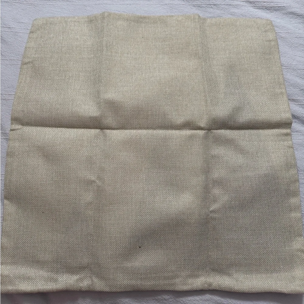Set of 2 -17 inch geometric shaped Black and Cream Pillow Case Covers
